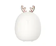 Children'S Cartoon Mini Warm Night Light Led Silicone Gel Lamp - Deer