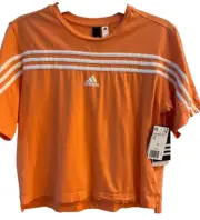 Adidas Ringer Tee Ladies Size Small Brand New w/tags