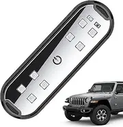 LED Door Sill Lights - USB Rechargeable Wireless Ambient Courtesy Light - Welcome Courtesy Light, LED Car Interior Atmosphere Warning Lamps, Colorful Flashing Light