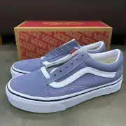 Vans Old Skool Granite Blue White Skate Shoes Women's 5.5 / Men's 4 New