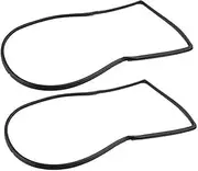QASULER Car Door Edge Protector, for Jeep, for Wrangle JK 2007 2008 2009 2010 2011 2012 2013 2014 2015 2016 2017 2pcs Car Roof Weatherstrip Seal