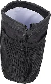 WRITWAA Outdoor Wheelchair Cup Holder Pouch Portable Stroller Bottle Storage for Cart Durable Oxford Cloth Essential Accessory for Parents The Go
