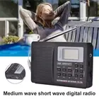Digital World Full Band Radio Receiver FM/AM//SW/MW Radio Alarm Clock Portable