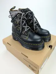 NWB DR MARTENS Women's Sz US 6 Black Collier Bex Double Laced Leather Boots