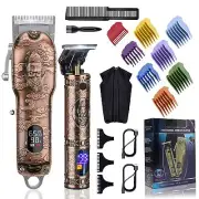 Hair Clippers for Men with Barber Trimmer Set,Professional Haircut Clippers f...