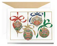 在飛比找誠品線上優惠-美國CRANE聖誕卡/ Elegant Ornaments 