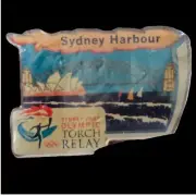 Vintage Sydney 2000 Olympic Torch Relay Sydney Harbour collectable Pin Badge