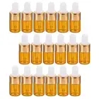 25 Pcs Bottles Dropper Small Essential Oil Perfume Sub Compact Travel