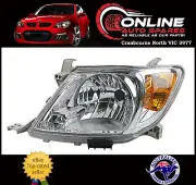 Headlight LEFT For Toyota Hilux 05-08 SR SR5 Workmate GGN KUN TGN Amber Indicato (for: Toyota)