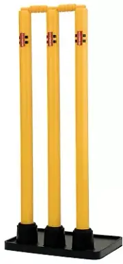 Gray Nicolls Plastic Cricket Stumps with Rubber Base