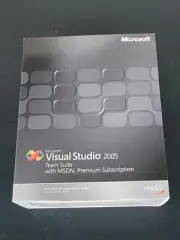 Microsoft Visual Studio 2005 Team Suite w/ MSDN New Sealed