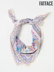 FatFace Pink Utopia Printed Hair Scarf (AC4541) | $32