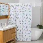 Waterproof Shower Curtain with Hook Printed Shower Curtain Bathroom Curtain