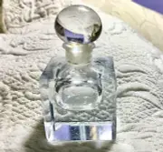 vintage Ralph Lauren glass perfume bottle