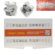 Dental Orthodontic Self-Ligating Ceramic Brackets Empower Clear Braces Roth 022