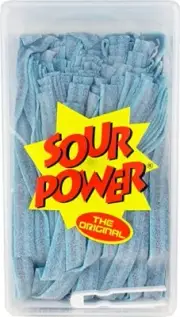Sour Power Berry Blue Unwrapped Candy Belts 150 Count