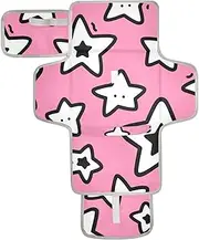 Reusable Diaper Changing Pads with Tissue Pocket Waterproof Pads for Baby with Built-in Pillow