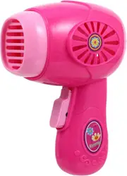 Girls Beauty Salon Hairdryer Pretend Play Set Dollhouse Mininature Tools Toys without Battery