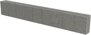vidaXL Gabion Wall Fence 900x50x100cm - Galvanized Steel Mesh Stone Basket for Outdoor Garden Retaining Wall Structure