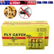 Yellow Sticky Fly Trap Fruit Fungus Gnat Traps Insect Killer Catcher
