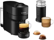 Nespresso Vertuo Pop Bundle Capsule Machine Liquorice Black