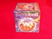 2005 Sealed Ravensburger 3D Puzzle Ball Christmas Ornament Santa Sleigh Reindeer