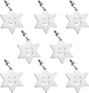 Lertenys Tablecloth Weights Pendant Stainless Steel Tablecloth Clip Leaves Shaped Metal for Dinner Table,Pack of 8