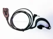 For Motorola Talkabout Cobra Garmin Ear Hook Hanger Headset Microphone Speaker