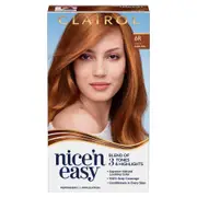 Clairol Nice'n Easy Permanent Hair Color Creme, 6r Light Auburn, Hair Dye, 1 Application