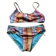 Roxy Girls 7-16 Jungle Mirage Bralette Set Bikini Set Size 10 NWT