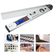 250/400mm Digital Angle Level Meter LCD Display 0-225 Degree for Measuring Roof