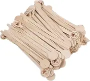 DECOMELODY 100 Pcs Wooden Coffee Stirring Rod Garden Watering Nozzle Replacement Garden Hose Nozzle Pressure Hose Nozzle High Pressure Nozzle Light Globes for Light Fixtures Replacement Beige