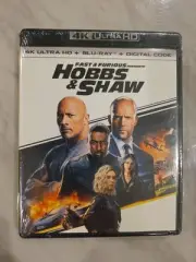 Fast &Furious Presents Hobbs &Shaw 4K UHD Blu-ray Dwayne Johnson 4k Sealed