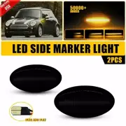 LED Side Marker Light Smoke Fender Turn Signal For Mini Cooper R50 R52 R53 02-06 (for: Mini)