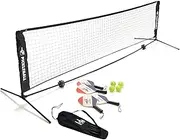 FILA Accessories Pickleball Net Set - Includes Pickleball Paddles Set of 4 with Regulation Size 4 Outdoor Balls & 10ft All-Weather.