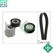 VRIBBED BELT SET 529 0303 10 FOR OPEL ZAFIRA/Box/Body/MPV/FAMILY ASTRA/H/Van