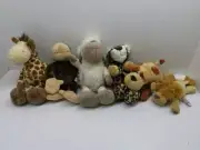 Nici Lion King collection Sheep Dog Leopard Giraffe Monkey plush soft toys