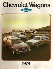 1979 Chevrolet Station Wagon Sales Brochure Caprice Suburban Monza Impala Malibu