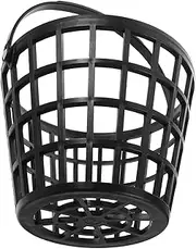 Toyvian Golf Practice Basket with Handle Sturdy Plastic Golfball Storage Container Holds Balls for Outdoor Training and Efficient Ball Management for Golfers