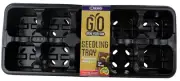 Reko GROW YOUR OWN SEEDLING TRAYS 350x140x80mm 3Pcs 10-Cell Black