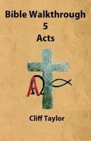 Bible Walkthrough - 5 - Acts by Cliff Taylor (English) Paperback Book