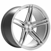 4ea 19" Stance Wheels SF08 Brushed Silver Rims (S6) (for: Honda)