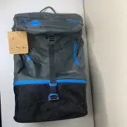 Wanaka Adapt Adventure Day Pack Charcoal Gray Blue Black Backpack New!