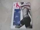 NEW Calvin Klein CK One Micro Boxer Brief CK LOGO Print MENS S BLUE WHITE $26.00