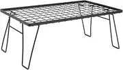 Portable Mini Folding BBQ Table - Outdoor Barbecue Grill Draining Rack and Accessories, Collapsible Desk for Camping