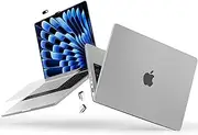 Loyrina Compatible with M3/M2/M1 MacBook Pro 14 inch Case 2023 2021 A2918 A2992 A2779 A2442 Pro/Max, Ultra-Thin & Anti-Fingerprints Case for 2023 2021 MacBook Pro 14.2” with Touch ID, Space Grey