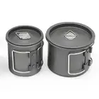 200ml/300ml Hiking Mug Bpa Free Wide Mouth Large Capacity Camping Cup Aluminum