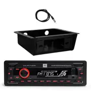 JBL Celebrity100 in-Dash Bluetooth Receiver, Car Stereo Install Kit, 22" Antenna