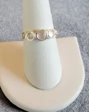Ring Bomb Party Ring Size 8 RBP2881 Rose Quartz