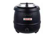 Apuro Black Soup Kettle 10Ltr - Soup Kettles (L715-A) - L715-A